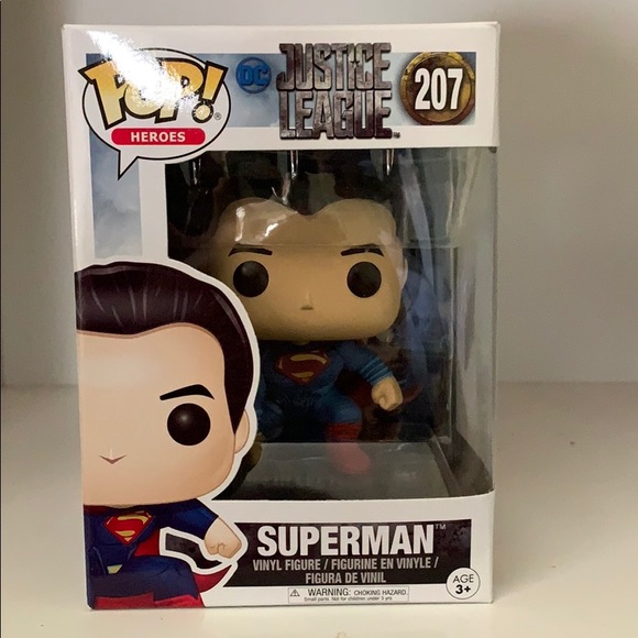 funko pop superman justice league